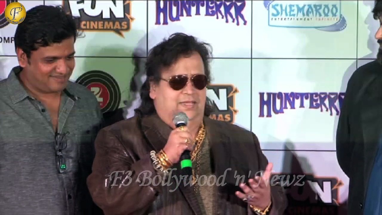 SONG LAUNCH OF HUNTERRR WITH BAPPI LAHIRI, ANURAG KASHYAP & ENTIRE STARCAST