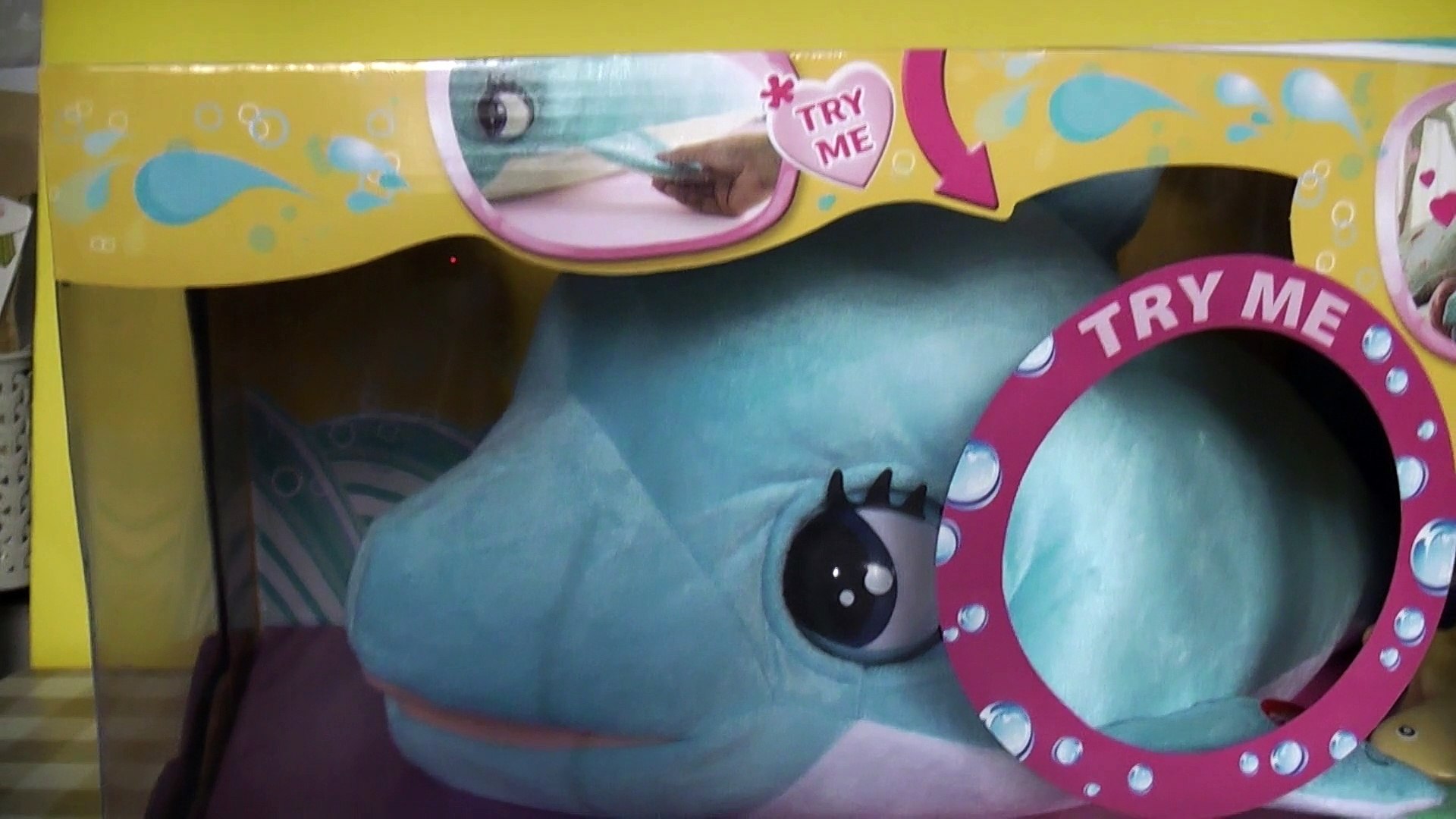 Blu Blu the Baby Dolphin talking interactive plush toy review IMC Toys club  petz - video Dailymotion