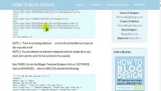 Blogger - 3.How to add a Dropdown Menu in Blogger