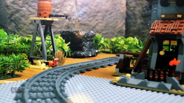 Lego stop motion - The Lone Ranger VS Pirates of the Caribbean 樂高獨行俠 VS 神鬼奇航