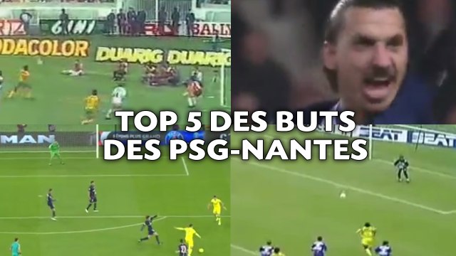 PSG-Nantes: Les cinq plus beaux buts de leurs confrontations