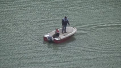 Kürtün Baraj Gölünde Kaybolan İşçiyi Arama Çalışmaları Devam Ediyor