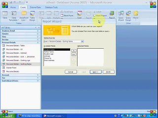 Microsoft Power Access 2007 in Urdu Lesson 19