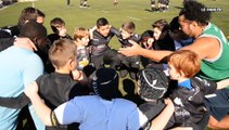 Entraînement Ecole de Rugby/Pros 11/02/2015