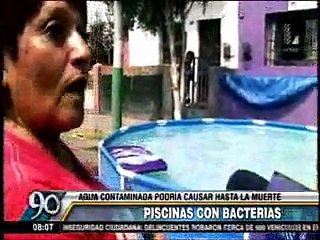 Piscinas portátiles serían mortales