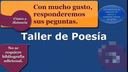 Taller de Poesía Clásica 2015 -Colores en Horacio