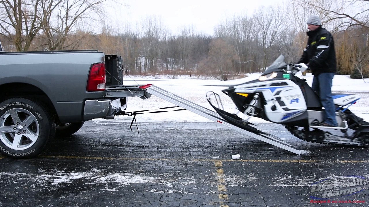Black Ice Tri-Fold Snowmobile Ramps