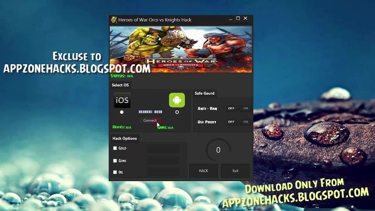Heroes of War Orcs vs Knights Hack - Unlimited Gold, Gems and Oil