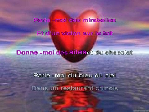 KARAOKE MARC LAVOINE et BAMBOU - Dis moi que l'amour
