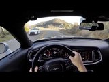 2015 Dodge Challenger Hellcat SRT - WR TV POV Canyon Drive