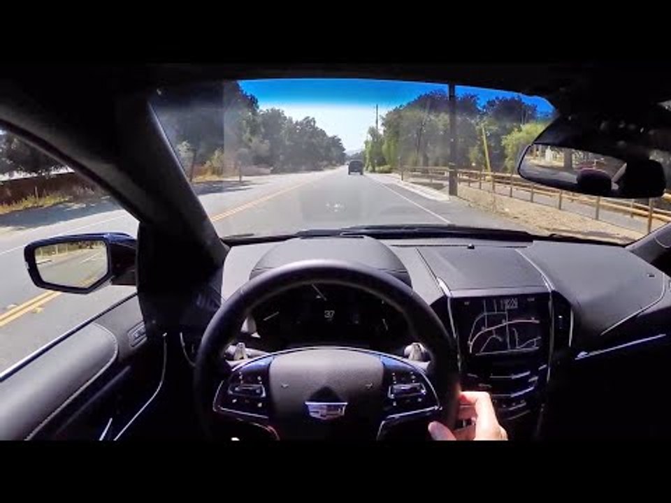 2015 Cadillac ATS Coupe 3.6 - WR TV POV Test Drive