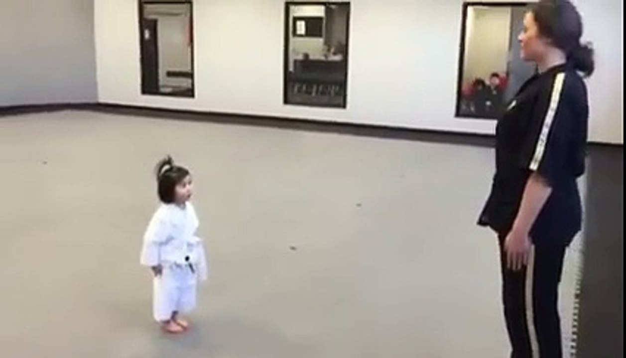 Sweet kid going to be strong