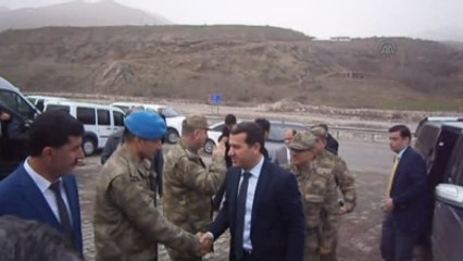 Batman Valisi Çelik, Korucularla Bir Araya Geldi