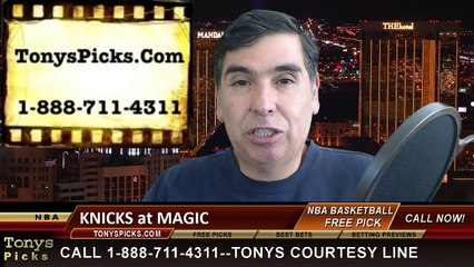 Orlando Magic vs. New York Knicks Free Pick Prediction NBA Pro Basketball Odds Preview 2-11-2015