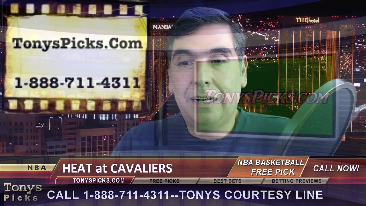Cleveland Cavaliers vs. Miami Heat Free Pick Prediction NBA Pro Basketball Odds Preview 2-11-2015