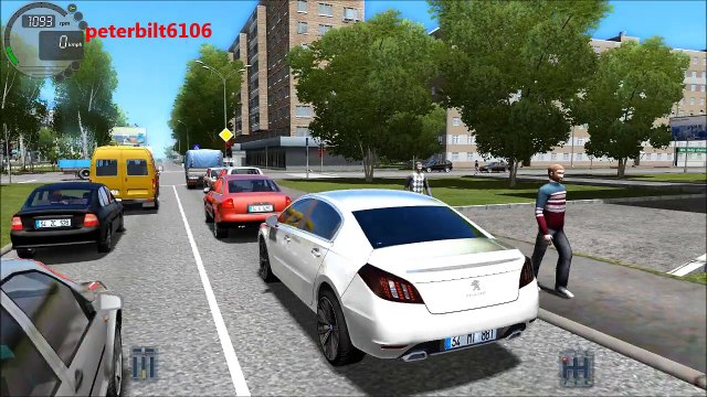 City Car Driving 1.4.0 Peugeot 508 Logitech G27 TrackIR Pro4
