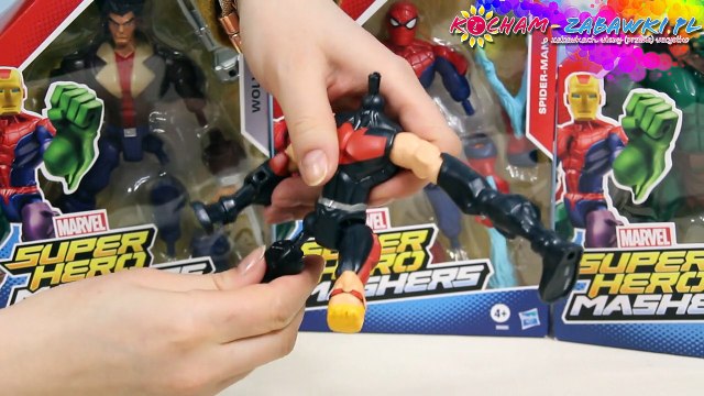 Hawkeye - Super Hero Mashers - Marvel - Hasbro - A6826 A6825 - Recenzja