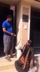 a poor man with iphone 6