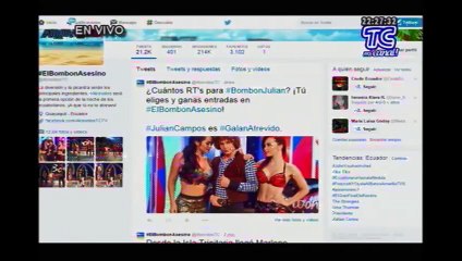 Atrevidos: Julián en el reto del "Bombón Tuitero".