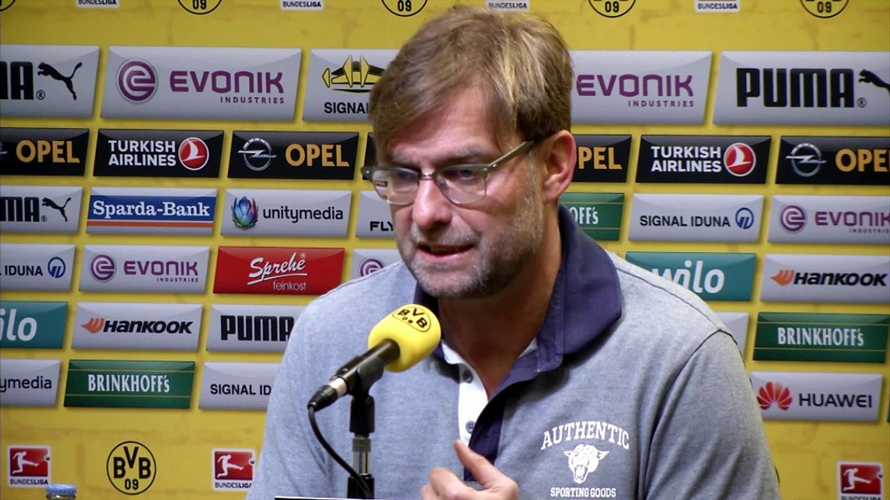 Klopp: 'Die Jungs haben Marco applaudiert'