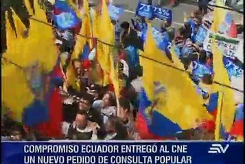 Compromiso Ecuador entregó pregunta al CNE