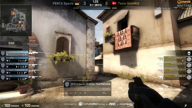 99DAMAGE Masters WB Finale - PENTA vs, Team Solomid (de_inferno) Map 2