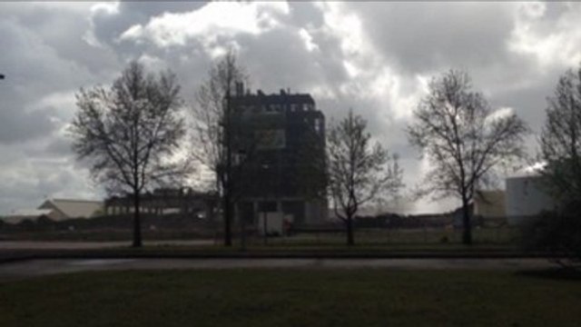 @ Préfecture de la Gironde - Déconstruction des unités 5 et 6 de la centrale thermique d'Ambès (gironde) le 04/04/2014