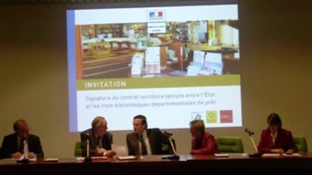 Discours de Jean-François Cordet, préfet de la région Picardie - 17 avril 2013 - conventions avec les bibliotheques de prêt