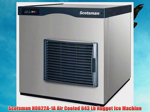Scotsman N0622A-1A Air Cooled 643 Lb Nugget Ice Machine