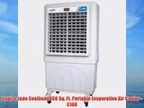 Cool-a-zone Coolbox 1050 Sq. Ft. Portable Evaporative Air Cooler - C100