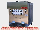 SaniServ 501 SaniServ 501 Soft Serve Ice Cream and Frozen Yogurt Machine Medium Volume 4 4 oz Servings per Minute