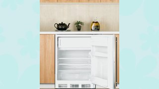 Summit AL650BIIF 24 Built In Undercounter Refrigerator in White Exterior with Integrated Door