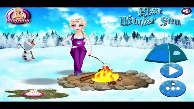 Frozen Games - Frozen Elsa Winter Fun Game - Gameplay Walkthrough