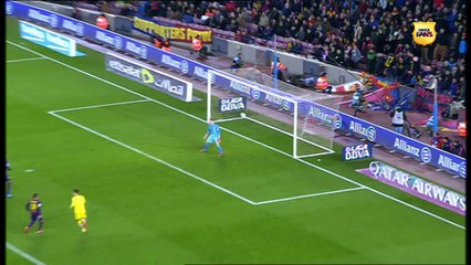 HIGHLIGHTS: FC Barcelona - Villarreal (Spanish Cup, Season 2014/15)