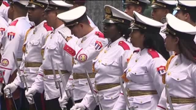 Erdoğan, Küba Devlet Başkanı Raul Castro Tarafından Resmi Törenle Karşılandı