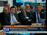 Argentina: anuncia Fernández inversión en infraestructura ferroviaria