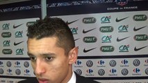Réaction de MARQUINHOS en zone mixte après PSG - Nantes en Coupe de France (2-0)