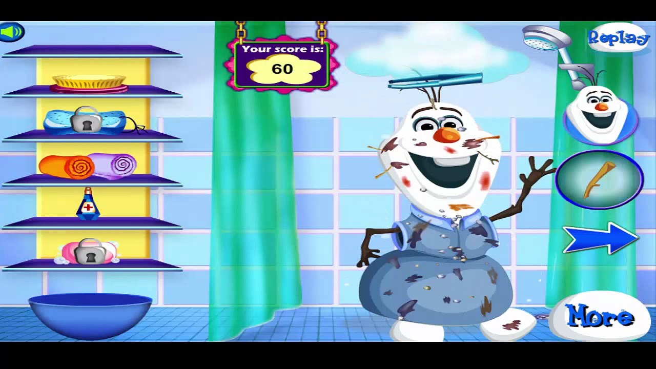 メッシーオラフ冷凍ゲーム - Messy Olaf Frozen  Game