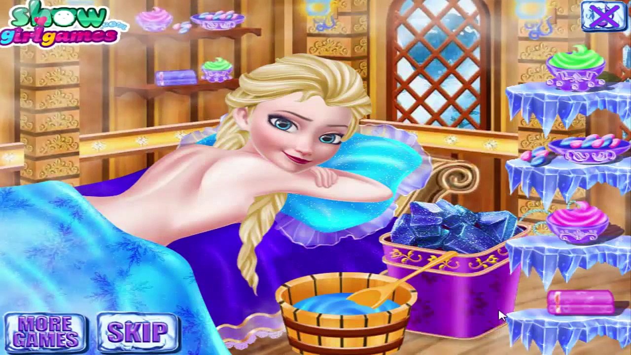 冷凍エルザスパ美容ゲーム - Frozen Elsa Spa Cosmetology Game