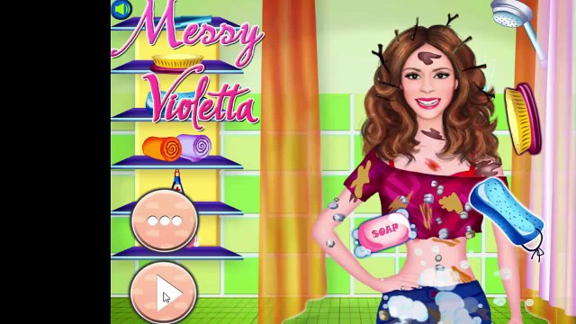 Caring games - Messy Violetta Caring Game