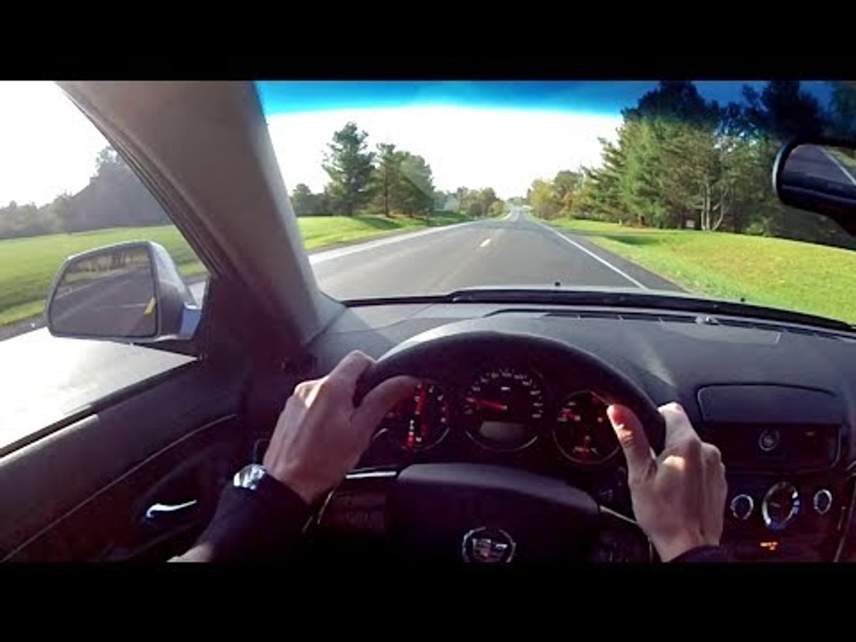 2010 Cadillac CTS-V Sedan - WR TV POV Test Drive