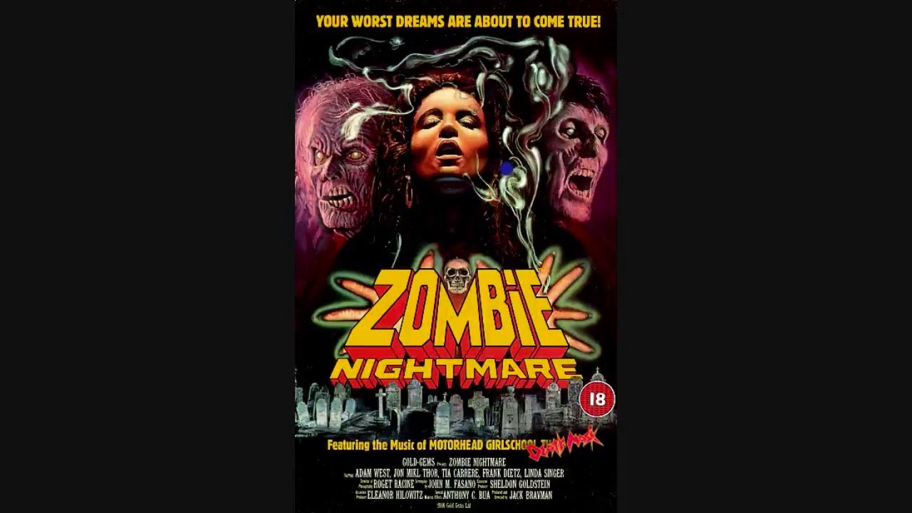 DeathMask _ Motörhead _ Fist _ Virgin Steele from the movie Zombie Nightmare (1986)