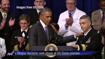 Obama declares 'next phase' of US Ebola mission