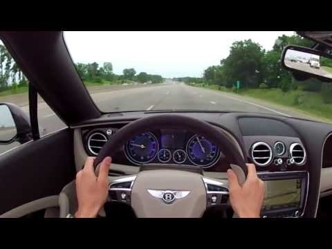 2013 Bentley Continental GTC V8 - WR TV POV Test Drive