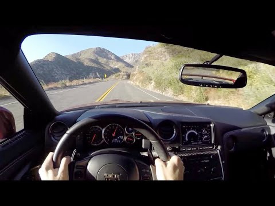 2015 Nissan GT-R Premium - WR TV POV Canyon Drive