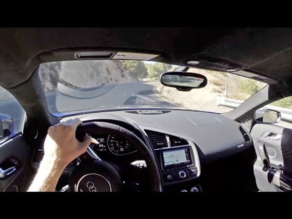 2014 Audi R8 V10 Plus - WR TV POV Canyon Drive