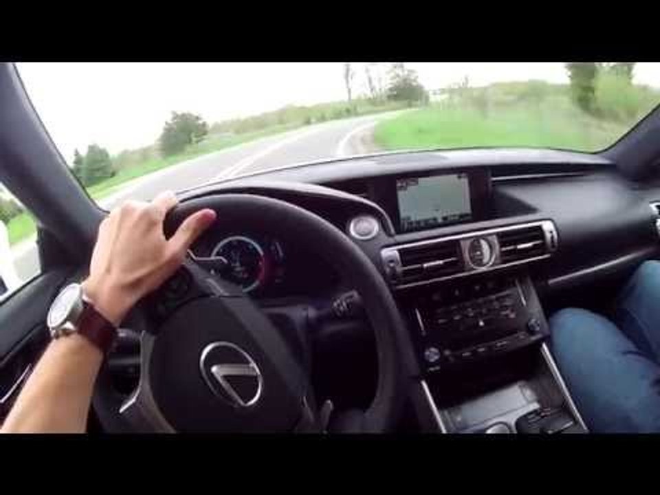 2014 Lexus IS 350 F Sport - WR TV POV Test Drive