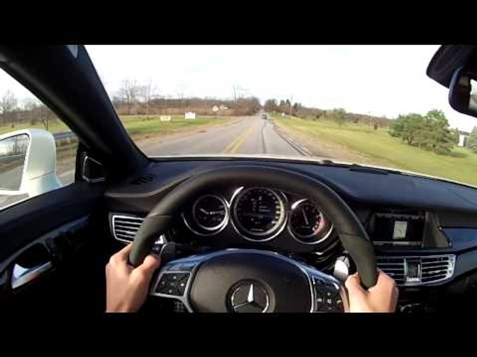 2013 Mercedes-Benz CLS63 AMG - WR TV POV Test Drive