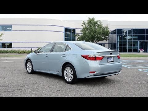 2013 Lexus ES300h - WINDING ROAD POV Test Drive