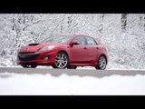 2012 Mazdaspeed3 With Snow Tires—WINDING ROAD Quick Drive